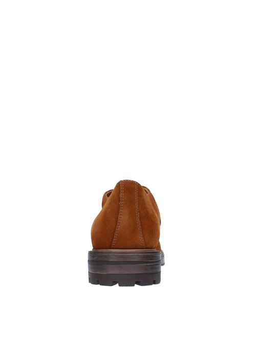 Suede lace-ups ANTICA CUOIERIA | 22219-C-VE7COGNAC
